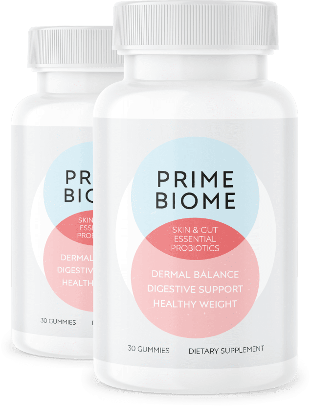 PrimeBiome Gut & Skin Support Supplement