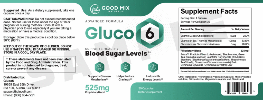Gluco 6 Reviews